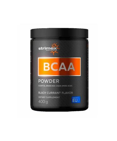 Strimex BCAA BCAA 400 g black currant - Buy Online on GoSupps.com