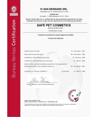 iv san bernard Shampoo for dogs and cats Traditional Line Green Apple - Buy Online on GoSupps.com