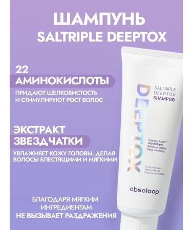 absoloop Cleaning hair shampoo Korea 250g - Buy Online on GoSupps.com