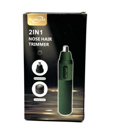 Trimmer razor for nose and ears