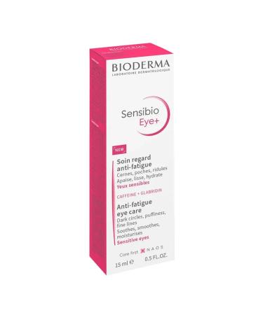 Bioderma Cream-gel for eyes against fatigue Sensibio Eye+ 15 ml - Buy Online on GoSupps.com