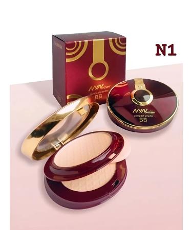 Compact face powder with the effect of radiance