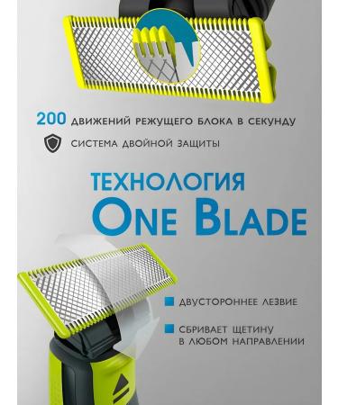 Philips Trimmer for the beard and body Oneblade Qp2824 10 - Buy Online on GoSupps.com
