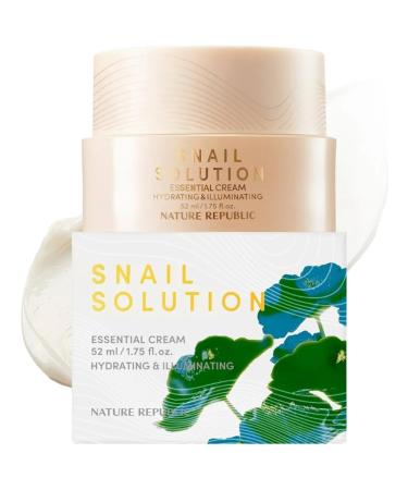 Nature Republic Anti -aging face cream with snail mucin 52ml - Buy Online on GoSupps.com