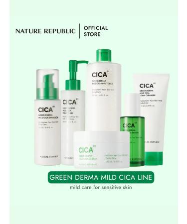 Nature Republic Green Dermma Mild Cica to moisturize the skin 190ml - Buy Online on GoSupps.com