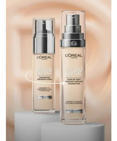 L'Oreal Paris Tonal face cream Accord Parfait 4.d 4.w - Buy Online on GoSupps.com