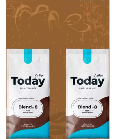 Today Ground coffee Blend 8 200 grams 2 packages