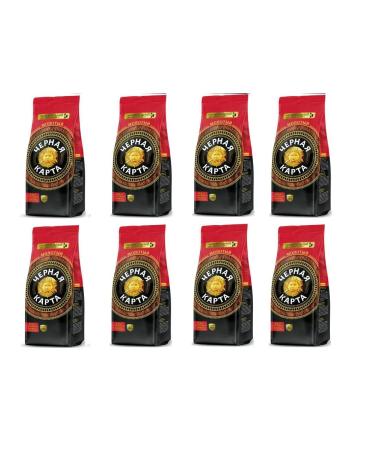 Black Card Natural coffee ground 250 g 8pcs