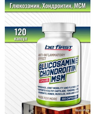 Be First Glucosamine chondroitin MSM 120 capsules