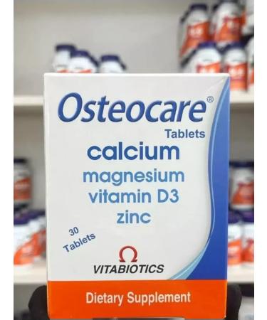 Osteocare Original calcium magnesium vitamin D3 and zinc - Buy Online on GoSupps.com
