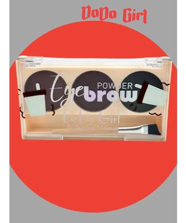 Eyebrow shadows brown matte - Buy Online on GoSupps.com