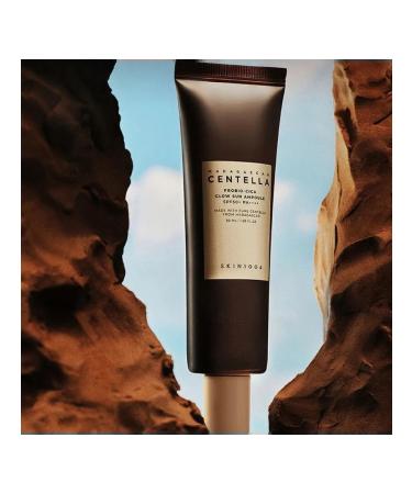 SKIN1004 Sunscreen serum Probio-Cica Glow Sun ampoule 50ml - Buy Online on GoSupps.com