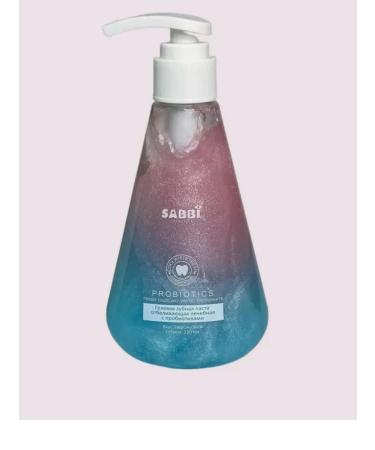 SABBI Gel toothpaste with nails