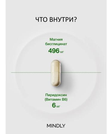 MINDLY Dad Magnesium Bisglcinate and Vitamin B6 90 pcs - Buy Online on GoSupps.com