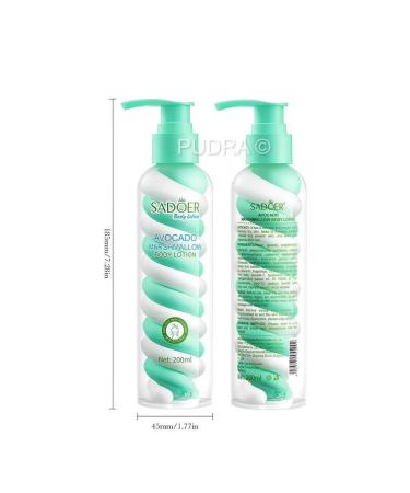 sadoer Cream for body lotion perfumed with avocado - Buy Online on GoSupps.com