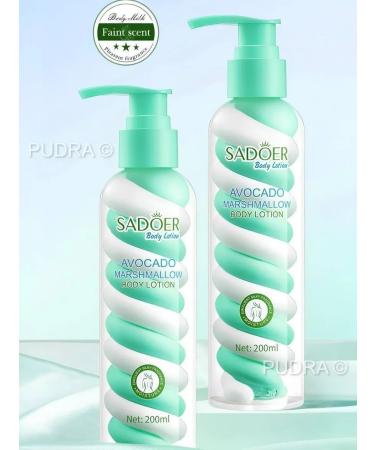sadoer Cream for body lotion perfumed with avocado - Buy Online on GoSupps.com
