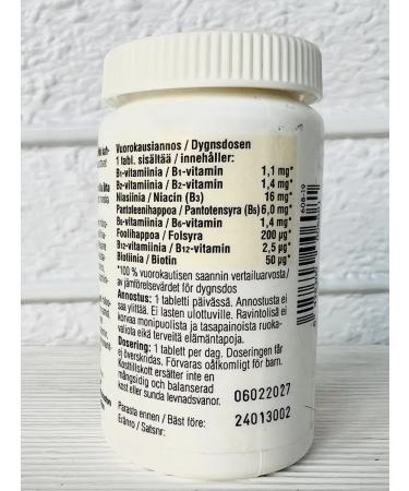 SUOMI Vitatabs Mega in B vitamins B 150 pcs - Buy Online on GoSupps.com