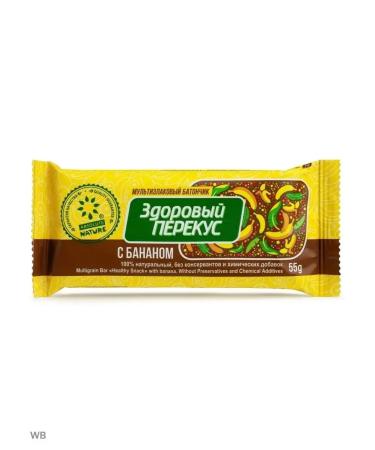 Absolute Nature Batonchik-mushley with a banana 55 grap 20pcs - Buy Online on GoSupps.com