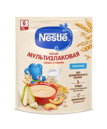 Nestle Porridge multi-haired pear-peer milk from 6 months 200 g