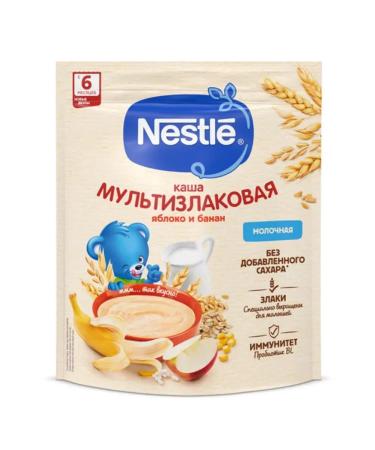 Nestle Porridge multi-haired milk apple-bandan from 6 months 200 g