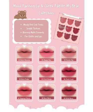 Dasique Palette Verman and Lipstick Mood Painting Lip & Cheek Palette - Buy Online on GoSupps.com