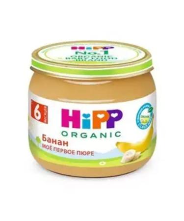 Hipp Puree bananas - 6 months 80g. -6pcs - Buy Online on GoSupps.com