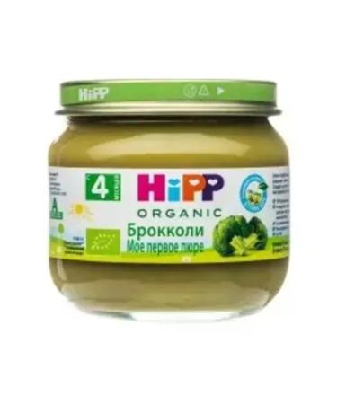 Hipp Broccoli puree - from 4 months 80g. -6pcs - Buy Online on GoSupps.com