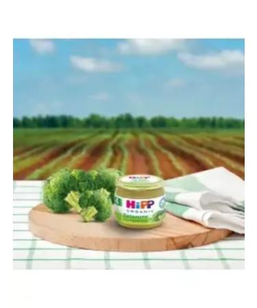 Hipp Broccoli puree - from 4 months 80g. -6pcs - Buy Online on GoSupps.com