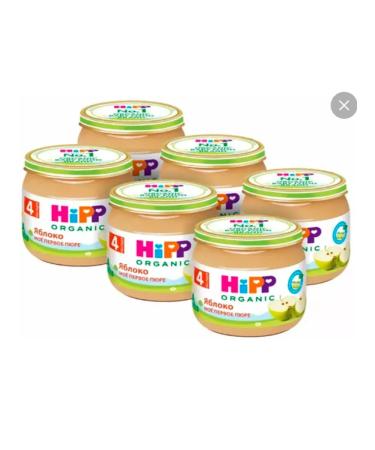Hipp Apple puree with 4 months ha 80g