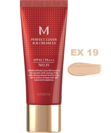 MISSHA BB face cream tone 19 Perfect Cover ex 20 ml