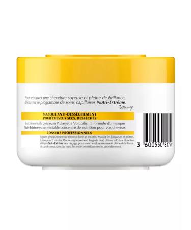 Dessange Mask Nutrition for highly exhausted hair 250 ml - Buy Online on GoSupps.com