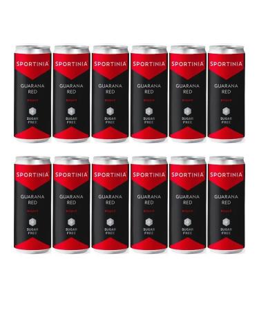 SPORTINIA Isotonic Guarana Red 0.33l.*12pcs cherries
