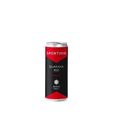 SPORTINIA Isotonic Guarana Red 0.33l.*12pcs cherries - Buy Online on GoSupps.com