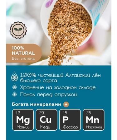 We press the oil Flax flour 1 kg - Buy Online on GoSupps.com