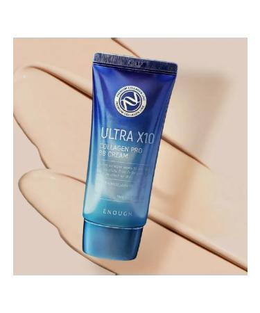 ENOUGH BB face cream with collagen Ultra X10 Collagen Pro 50g - Buy Online on GoSupps.com