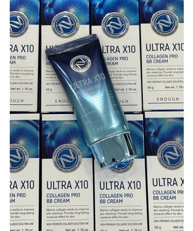 ENOUGH BB face cream with collagen Ultra X10 Collagen Pro 50g - Buy Online on GoSupps.com