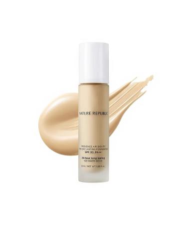 Nature Republic NR One Day Lasting Foundation Warm Beige Y23 SPF 30 PA ++ - Buy Online on GoSupps.com