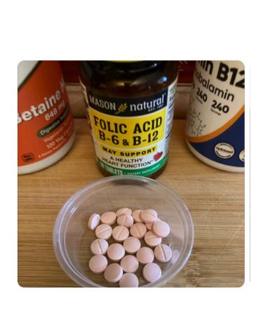 Mason Natural Heart Formula B6 B12 Folic Acid Tablets - Buy Online on GoSupps.com