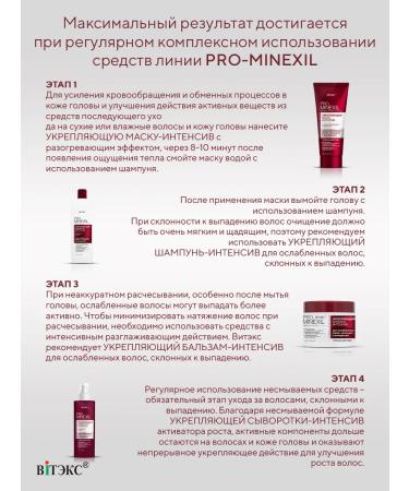 Vitex Hair dropping shampoo Pro minxil - Buy Online on GoSupps.com