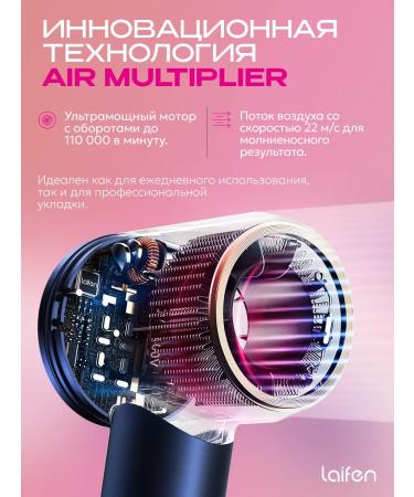 Laifen Hair hair dryer Professional Swift Premium Blue - Buy Online on GoSupps.com