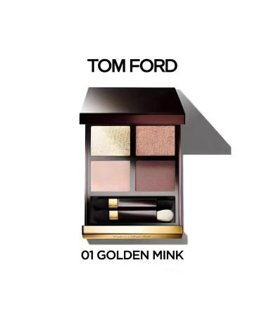 TOM FORD Eye Ford Eye Quad 01 Golden Mink shadows