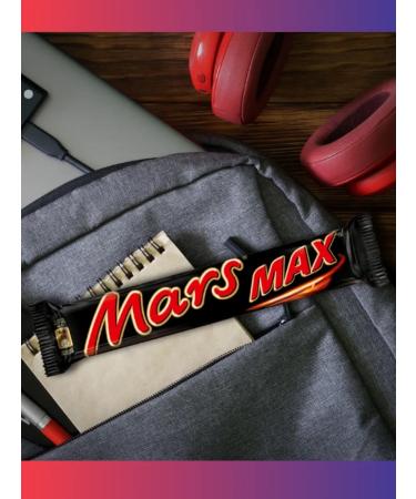 Baton chocolate Mars Max 81 gr. 24 pcs - Buy Online on GoSupps.com