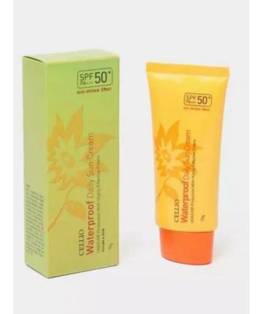 SUN -SURN COUNT SPF50+ Yellow