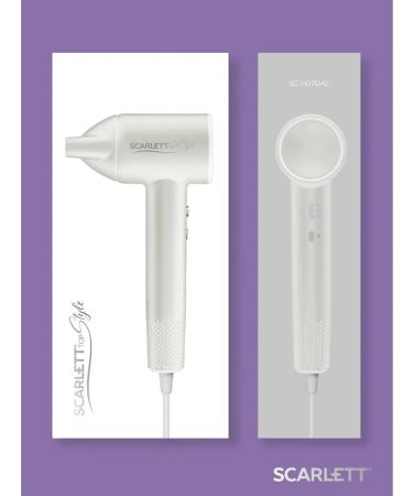 Scarlett Professional hair hair dryer with ionization SC-HD70I43 - Buy Online on GoSupps.com