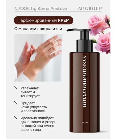 AP GROUP Perfumed hand and body cream NYSE AROMA "Let it be" - Buy Online on GoSupps.com