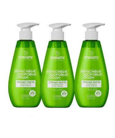 SYNERGETIC Toothpaste complex care and remineralization 240g 3UP