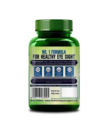 Himalayan Organics Plant Based Eye Care 60Tab - Buy Online on GoSupps.com