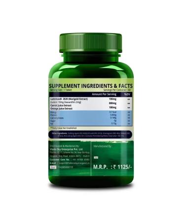 Himalayan Organics Plant Based Eye Care 60Tab - Buy Online on GoSupps.com