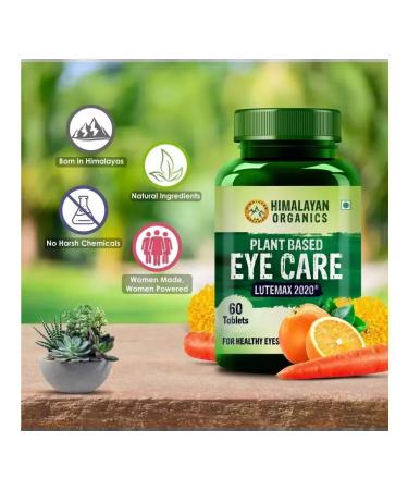 Himalayan Organics Plant Based Eye Care 60Tab - Buy Online on GoSupps.com