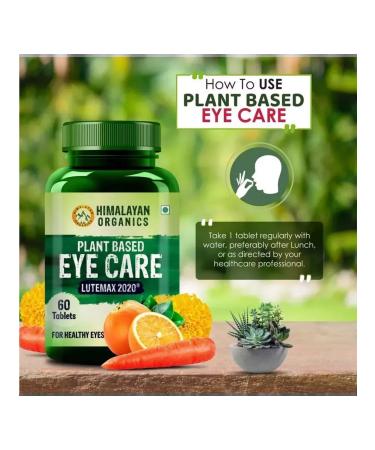 Himalayan Organics Plant Based Eye Care 60Tab - Buy Online on GoSupps.com